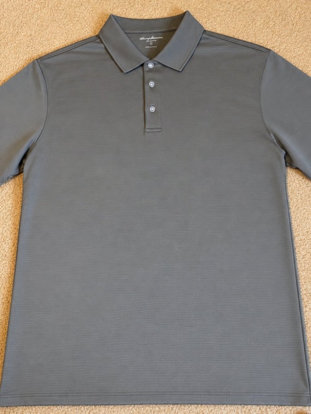 Tommy Armour Polo Shirt Mens XL Gray Performance